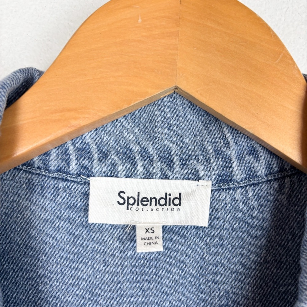 Splendid Capri Denim Jacket Sz XS - Picture 7 of 10